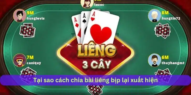 Lý do chia bịp xuất hiện