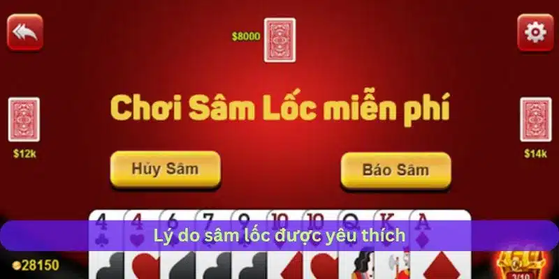 Lý do được yêu thích của sâm lốc